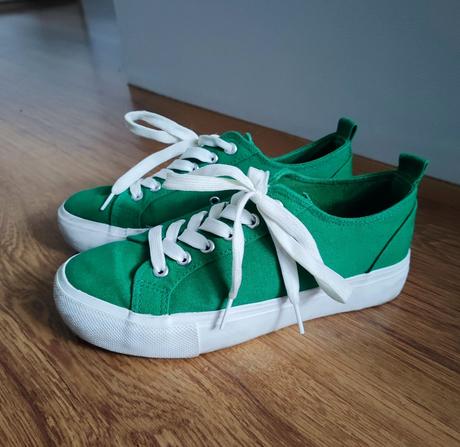 Zelené platené tenisky house, 38