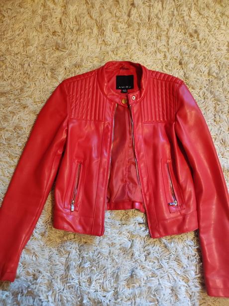 Kožená bunda xs, amisu,34