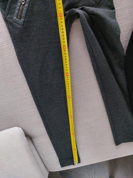 Skvelé teplé štýlové legínky fanny look na 8-10r., 140