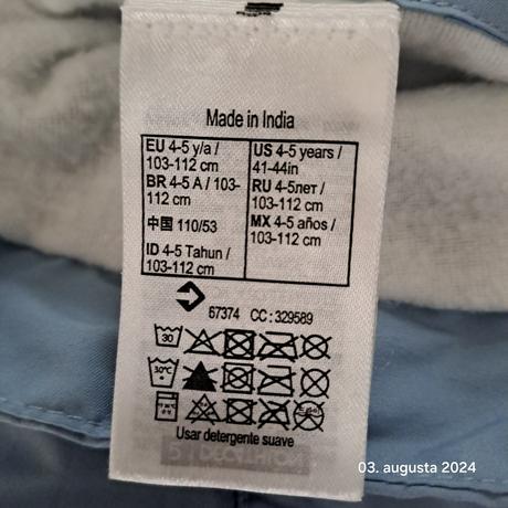 Zateplené nohavice, quechua,110