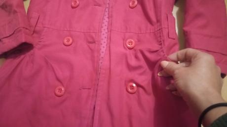 Darujem fuchsia kabátik-číslo 92, 92