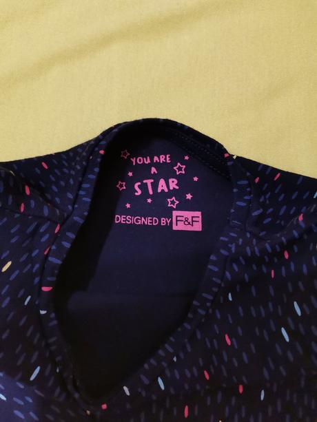 Šatôčky s dlhým rukávom, f&f,98