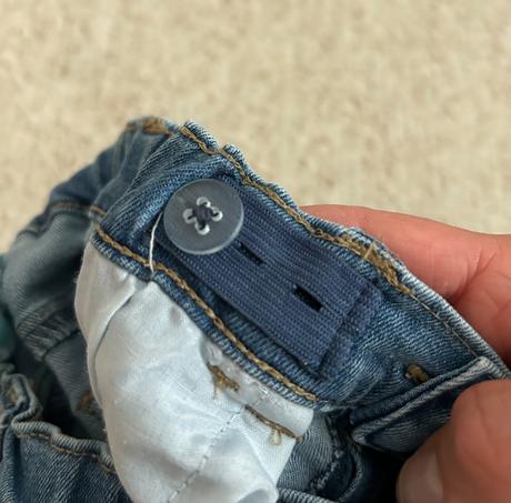 Mikina a džínsy 86/92, h&m,92