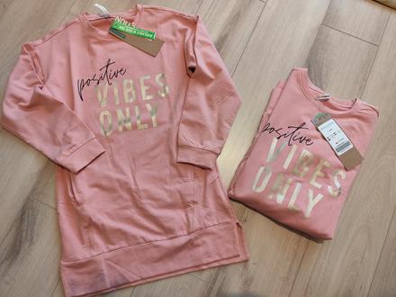 Mikinové šaty coccodrillo, 134