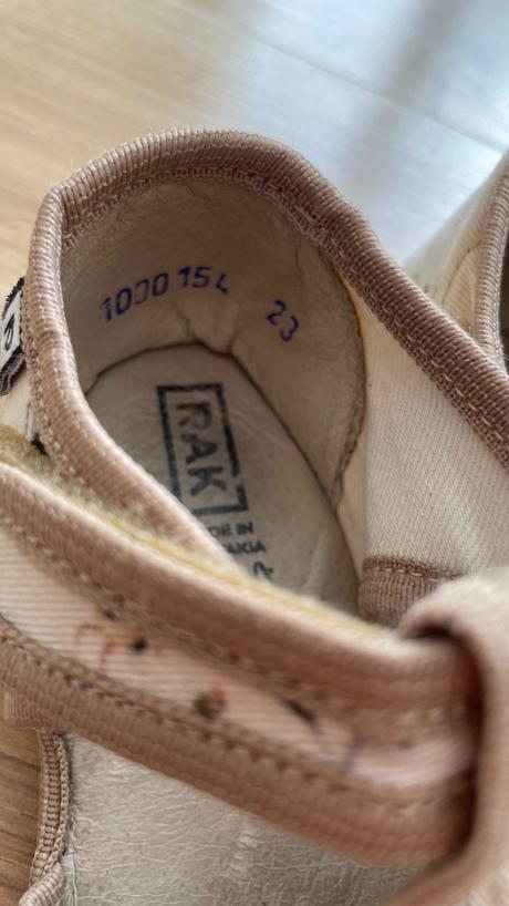 Papuče rak 23, rak,23