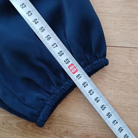 Tmavomodré midi šaty, m