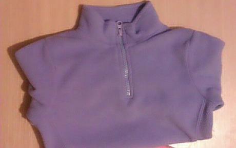 Mikina s krátkym zipsom, málo nosená, 4-5 (6) r, cherokee,110