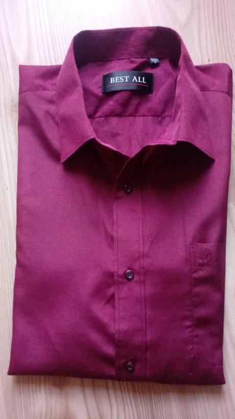 Bordova kosela kratky rukav, 41