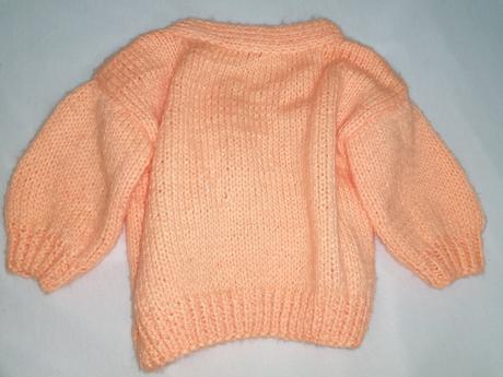 Ručne pletený svetrík 74/ 80, 80