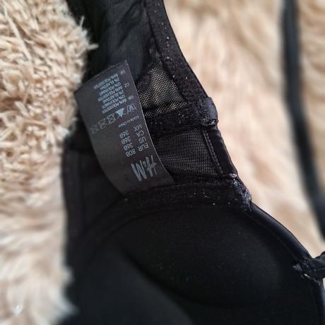 Double push-up podprsenka, h&m,80b
