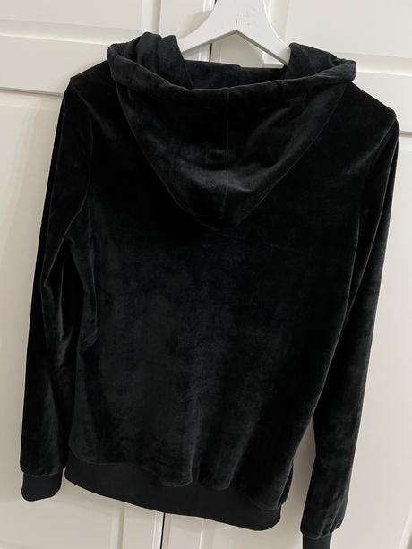 Velurova súprava nohavice + mikina, s