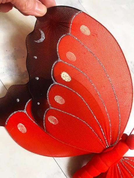 Dekoračné veľké motýle 2 ks,