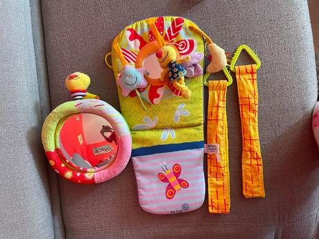 Hrací pult do auta a spätné zrkadielko taf toys, 
