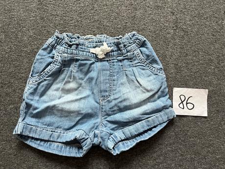 Rifľové kraťasy, h&m,86