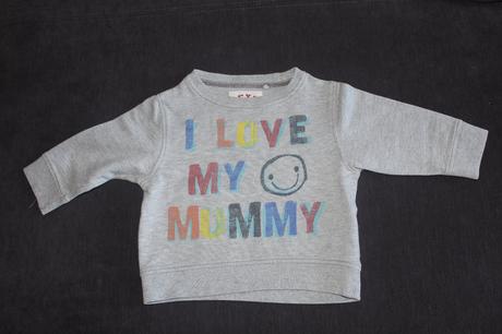 Mikina i love my mummy, next,74