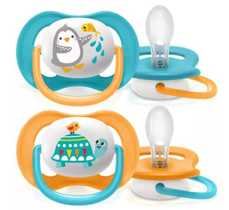 Avent scf080/12 silikónový cumlík ultra air 2ks, 6, avent