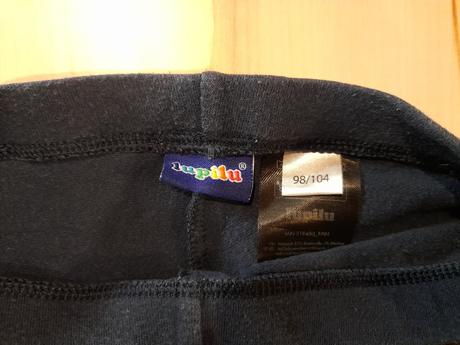 Tmavomodré legíny so sovičkou, lupilu,104