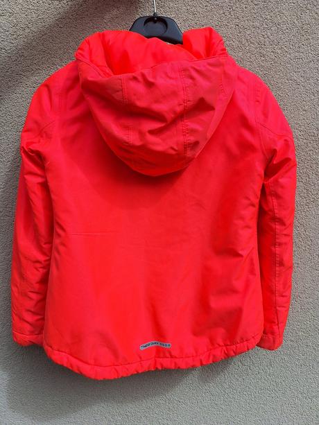 Bunda 4f neon oranžovo-ružová, 146