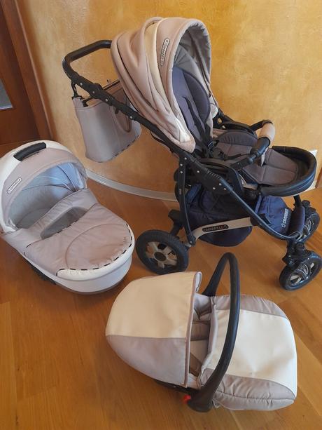 Kočík camarelo art trojkombinácia s doplnkami, camarelo,camarelo art