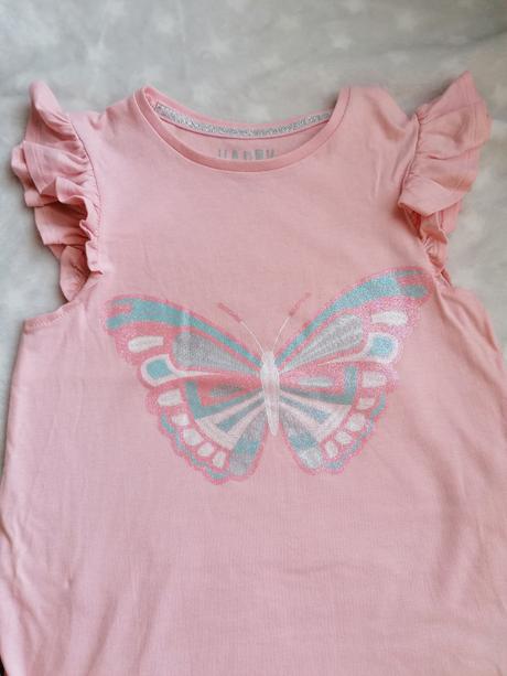 Tričko s motýľom, f&f,128