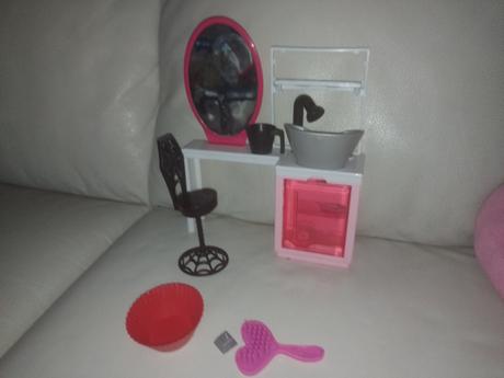 Barbie kadernícky salón,
