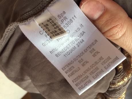 Tričko zn. pinko 38/40, 38