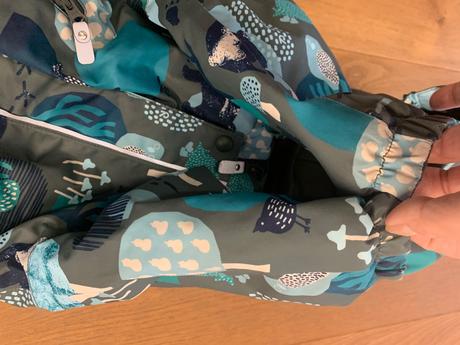 Reima puhuri zimná kombinéza, rukavice 80/86, reima,80