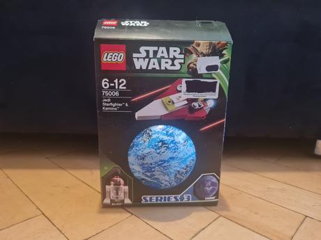 Lego star wars 75006 jedi starfighter & kamino, 