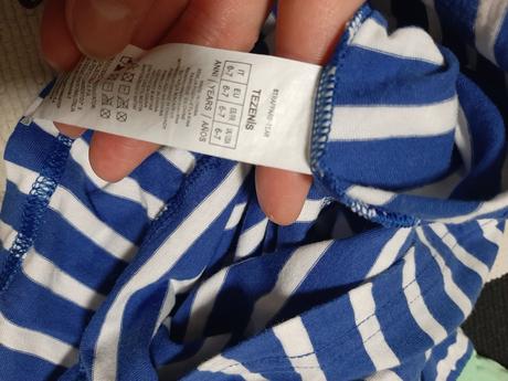 Nádherné tričkové šaty+2-dielne plavky grátis 6-9r, tezenis,134