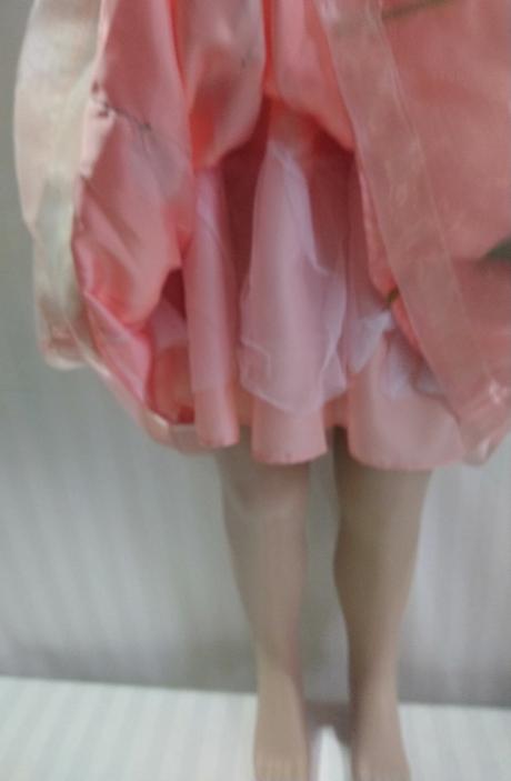 Ružové spoločenské šaty so spodničkou, smily 104, 104