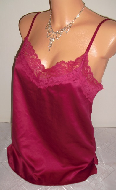 Satenovy topik s krajkami, l