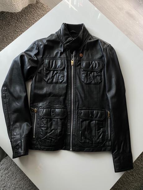 Kožená bunda g-star raw, g-star raw,m