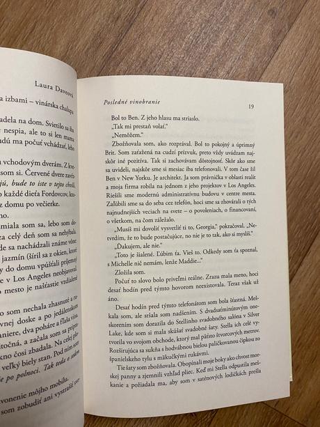 Krásna kniha posledné vinobranie laura daveová,