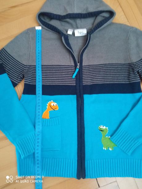 Sveter so zipsom, bonprix,140