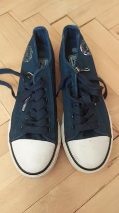 Plátené tenisky nylon red, 38