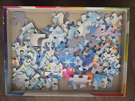 4x puzzle frozen,