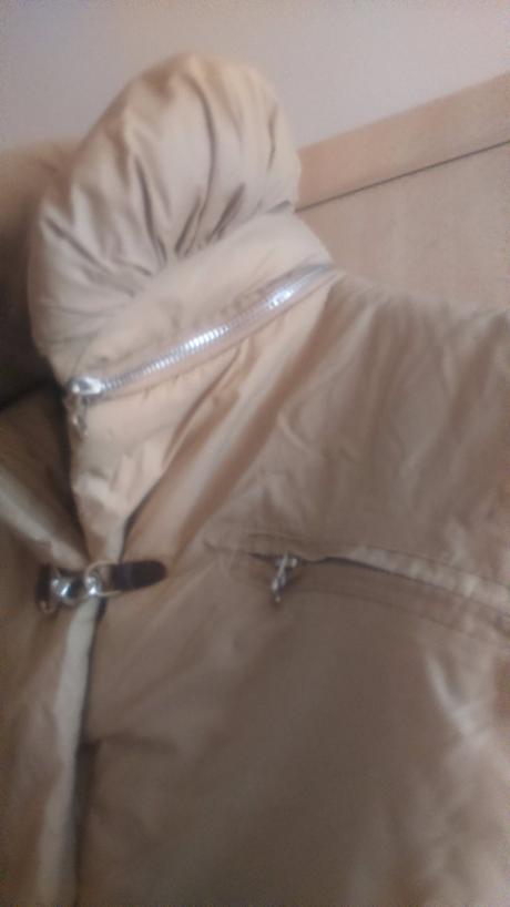 Béžová zimná  bunda, l