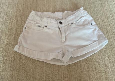 Biele kraťasy h&m, h&m,140
