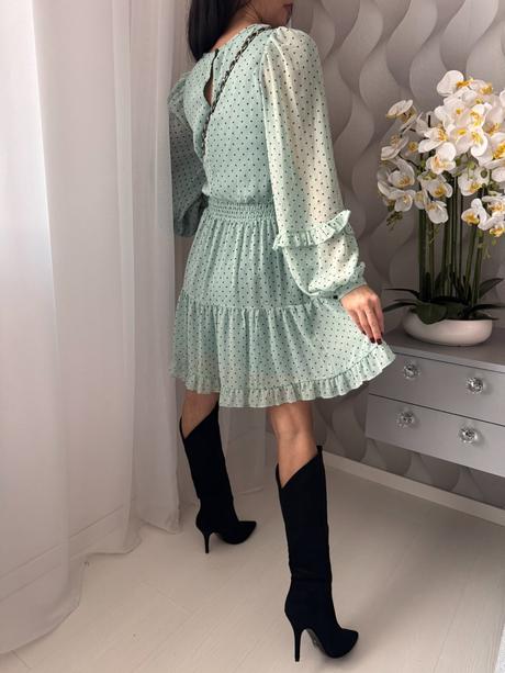 Reserved - šifónové šaty, reserved,xs