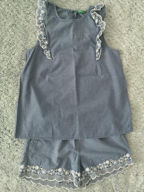 Krásny benetton kompletik, benetton,152