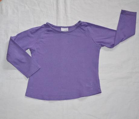 Fialové tričko, next,98