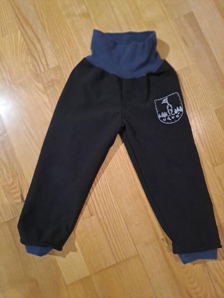 Softshelové nohavice, unuo,98