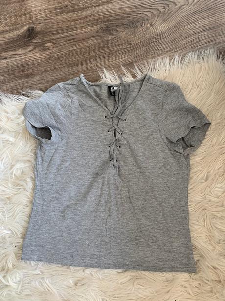 Tričko sivé, h&m,l
