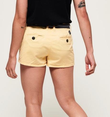 Superdry žlté kraťasy vel.40/m, superdry,40 / m