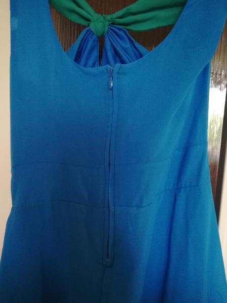 Modré dlhé šaty 36, orsay,36
