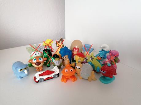 Figúrky z kinder vajíčok, 
