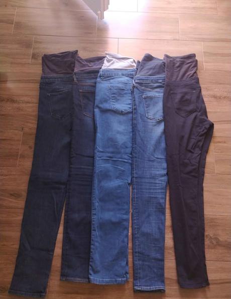 Tehotenské nohavice, h&m,38