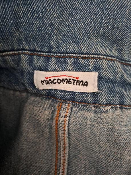 Jarný rifľový kabátik, xl