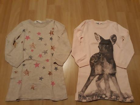 Svetríkové šaty, h&m,98