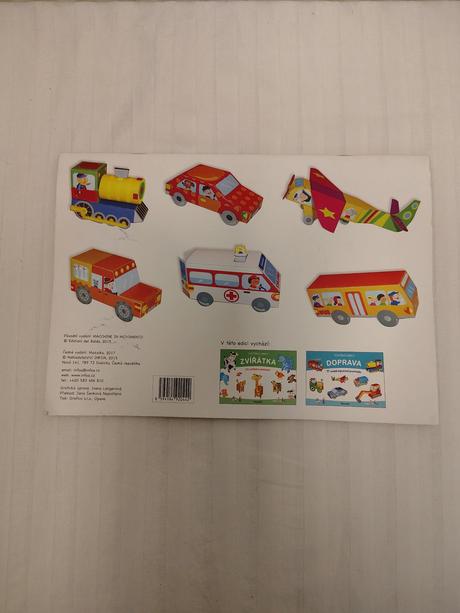 Vystrihovačky doprava 11 modelov, infoa, 30x21 cm, 